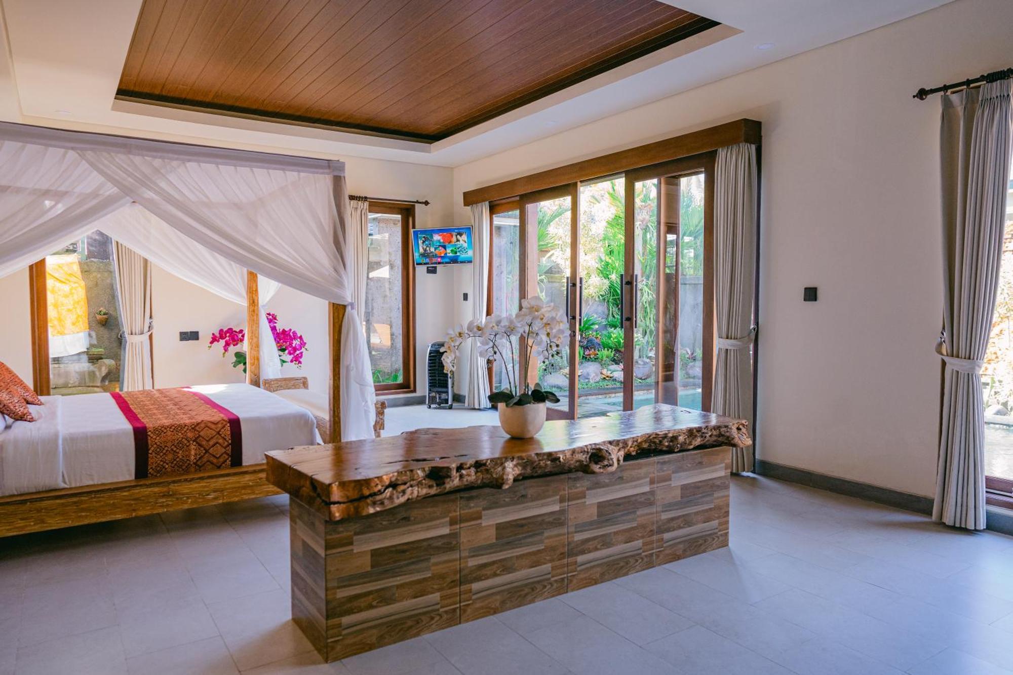 2 Seasons Villa Sun - Luxury With Private Pool Ubud Kültér fotó