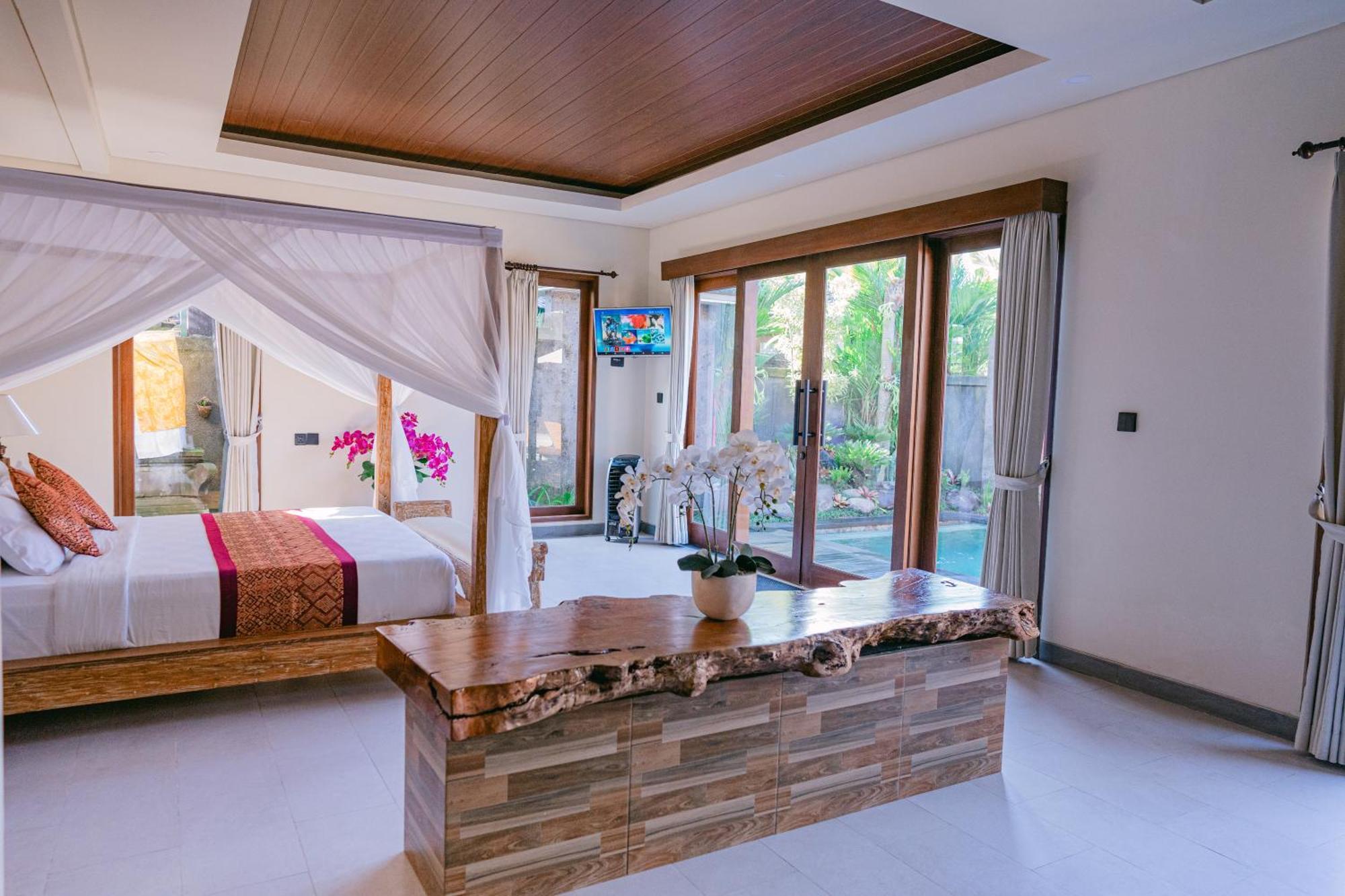 2 Seasons Villa Sun - Luxury With Private Pool Ubud Kültér fotó