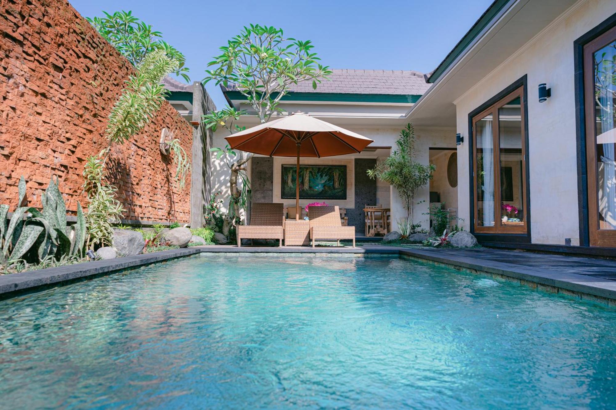 2 Seasons Villa Sun - Luxury With Private Pool Ubud Kültér fotó