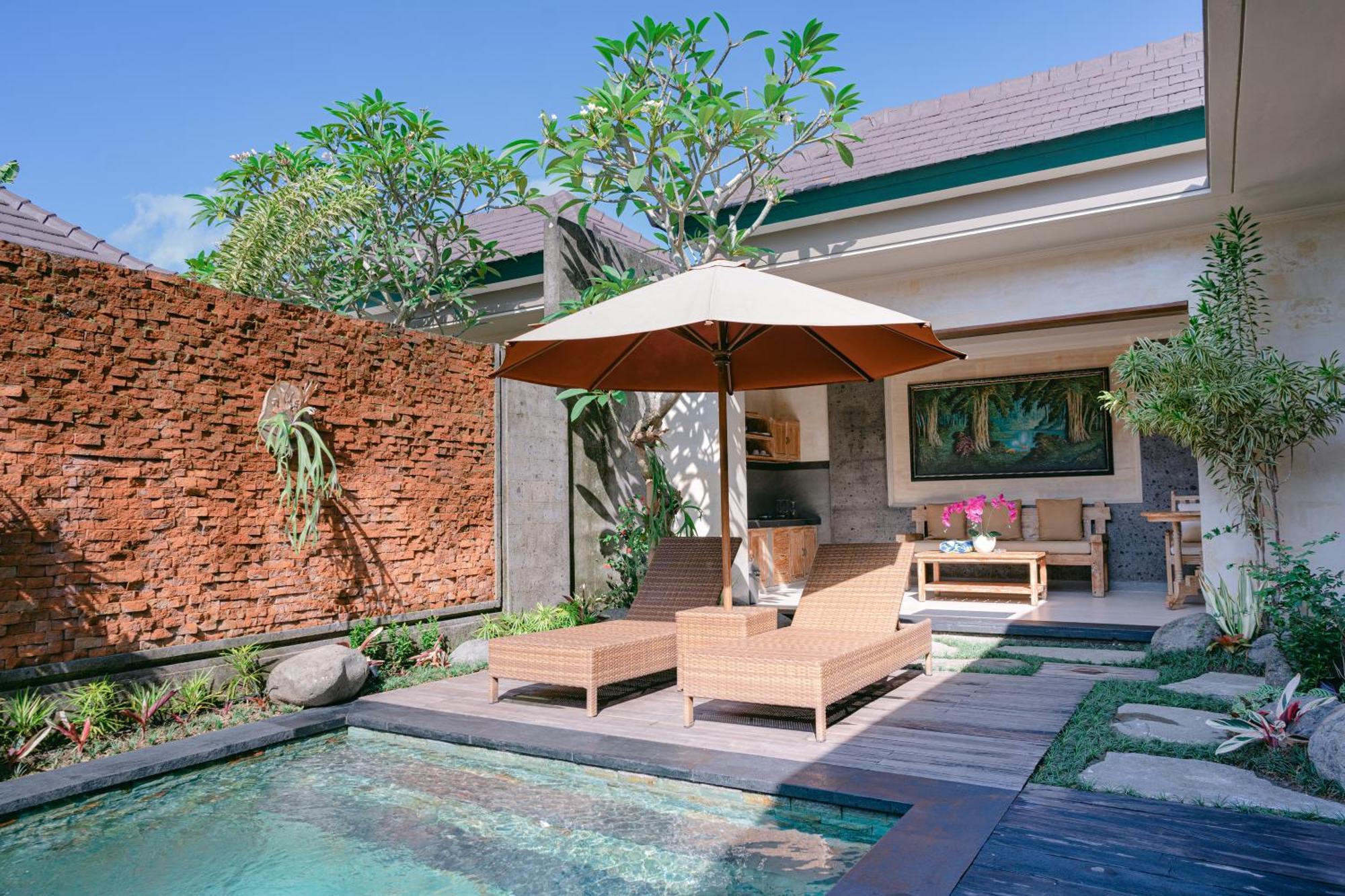 2 Seasons Villa Sun - Luxury With Private Pool Ubud Kültér fotó